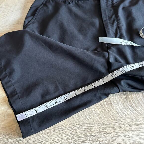 Footjoy 10 inch Stretch Flat Front Golf Short Black 36 - Picture 9 of 9